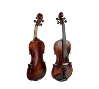 Acoustic Violin Handcrafted Hand Varnished 4/4 Full Size Violin (Color : 01)