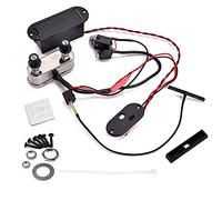Acoustic Violin Pickup Set Feedback-Free Lightweight Metal for Beginners and Live Performances with Easy Installation