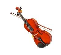 Acoustic Violin Set with Case 1/8 1/16 1/10 size wooden bass violin with box, bow and shoulder rest(1 set -size 1-16)