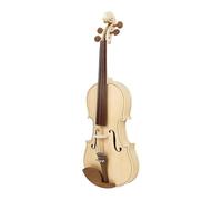 Acoustic Violin Set with Case 4/4 Full Size Spruce Wood Violin Set with Hard Case, Bow, Shoulder Rest, Rosin, Tuner, Fingerboard Sticker, Extra Strings,Bridge