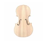 Acoustic Violin Set with Case 4/4Unfinished White Violin ,Natural Dried Maple Back, Spruce Top,solid wood DIY white violino Ebony accessories(4-4)