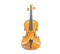 Acoustic Violin Set with Case Beginner Handmade 4/4 violin with bright light(3-4)