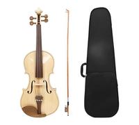 Acoustic Violin Set with Case Professional 4/4 violin beginner set with case, bow, tuner, silent(4-4 Violin)