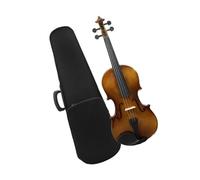 Acoustic Violin With A 4/4 Basswood Top Case Strings Shoulder Rest And Tuning Cloth Acoustic Violins