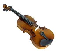 Acoustic Violin With Bow Carrying Box Solid Wood Basswood Violin For Orchestra Concert Band Beginner (Color : 1/2)