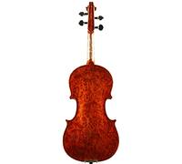 Acoustic Violins Performance-grade Violin, Adult Solid Wood Professional-grade Handmade Fiddle, Unique Pattern, Full Set Of Accessories