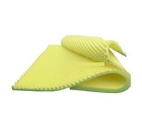 acoustic wall panels 1PC Large Size Studio Acoustic Panels Sound Foam Crate Soundproof Absorption Treatment Pad 2/3.5/5cm Thickness 150x200cm for Wall, Recording Studios, Home, Office(Yellow,3.5cm)