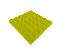 Acoustic Wall Panels Padding Cotton Treatment Soundproof Sponge Sound-Absorbing Foams Studio Acoustic Foam Soundproofing Sound Panel(Yellow)