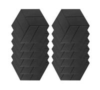 Acoustic Wall Panels - Self-Adhesive Acoustic Panels for Walls,Noise Dampening Board High-Density for Bathroom Game Room Living Room Dormitory Home Theaters Bedroom