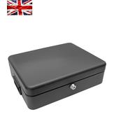 Cathedral Products 12 Inch Black Lockable Security Box with Bolt Down Kit