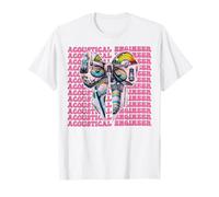 Acoustical Engineer Engineering Sound Level Meter Girl T-Shirt