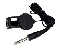 Acoustics Guitar Piezo Pickup 6.35mm Output Sound Piezo Pickup Replacement Clip On Microphones Piezo Pickup