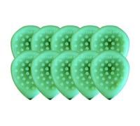 Acoustik Attak STEALTH III Structured Guitar Pick - Small Beveled Guitar Pick, Unique Tone, No-Slip Grip (10 Pack, Radium)