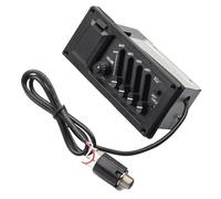 Acoutic Guitar EQ Piezo Pickup/Pre-Amp Unit Acoustic Guitar The Whole Set Provides Excellent Tone And Pickup Range Professional acoustic guitar pickups
