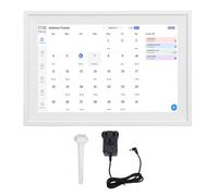 Acouto 10.1 Inch Digital Calendar Planner Digital Photo Frame Smart WiFi Art Display with HD Touchscreen 1280x800 Resolution for Family Schedules Chores Shared Lists (GB Plug)
