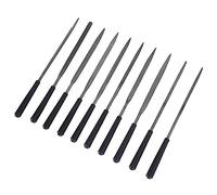 Acouto 10 Pcs Guitar Files Kit Multi Purpose Metal Guitar Nut Fret Needle File Luthier Musician Repair Tool Shapes of Files Vari KitGuitar Nut Needle FileGuitar Fret