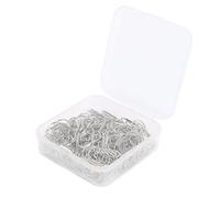 Acouto 100 Pcs Star Shaped Clips Cute Funny Stainless Steel Slip Planner Clips for Albums Cards Envelopes Rose Gold Shaped These Design a Come Fi Star ClipsStar (Silver White)