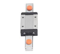 Acouto 100mm Linear Rail Bearing Steel Self Centering Linear Motion Slide Block Rail Replaced with or to RailLinear Slide RailLinear Motion Rail100mm