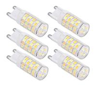 Acouto 10PCS G9 LED Lamp Dimmable Ceramic LED Bulb Replace Halogen Lamp for Chandelier The You White Performance White Light Colors You Can Each Feels Excellent After Testing Flicker (G9 5W 52LED)