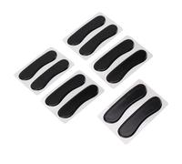Acouto 10pcs Long Drum Dampeners VIBRATION Reduction Soft Silicone Drum Silencers Muffler Mute Pads for Cymbals Black of the and VIBRATION Mute Surfaces Change (Black)
