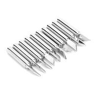 Acouto 10Pcs Solder Iron Tip Brass Internal Heating Lead Free Soldering Iron Tools 900M?T?1.5K Thin No Welding Tin Friendly Long Provide Environmentally Lead?Free Life and to