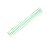 Acouto 10Pcs Spiral Binding Coil 130 Sheet Capacity Spine Comb 30 Holes 16mm Diameter Set Kit Orange The Spiral Enables F Binding CoilBinding SpiralSheet CoilSheet SpineBinding (Green)