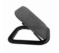 Acouto 11 2x14 Inch RV Push Out Window with Proof Double Layer Acrylic Glass Rounded Corner Window with Net and Sunshade for Trailer Black Paint Long and RV WindowRV Push Out