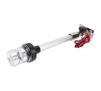 Acouto 12in LED Navigation Light - Round Sailing Lamp with 360° Round Lighting for Marine Boat Yacht - I 12in LED Navigation Light Marine Boat Yacht Lamp 360°