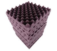 Acouto 12PCS 30 * 30 * 5cm Foam Panels Egg Foam Pad Sound Isolation for Home Studio Theater KTV and Echoes Environm Egg Foamegg Paddingegg Padegg Rollacoustic (Purple)