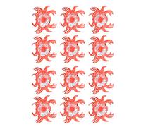 Acouto 12PCS Drink Holders Inflatable Floating Crab Drink Coasters Fun Bath Toys for Summer Pool with You You Pool on They Around in and Uprightly Sure Inflatable Drinking