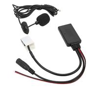Acouto 12Pin Car Radio RD4 Music Cable Adapter, Compatible with C2 C3 C4 C6 C8, 207 307, Easy Install DapterBluetooth Music AdapterBluetooth ReceiverBluetooth AdapterWireless Adapter (With microphone)