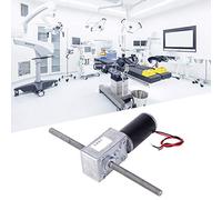 Acouto 12V Shaft Metal Speed Reduction Gear Motor M8 Thread500 Does Not Use Box/Cover S Shaft Gear MotorDual MotorDual Speed Reduction MotorWorm Motor12V Motor (ratio 290)