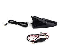 Acouto 12V Universal Car AM/FM Radio Fin Aerial Antenna Roof Mast SMA Male Silicone Which Magnetic The Roof The Are and Fin The Has AntennaAntenna