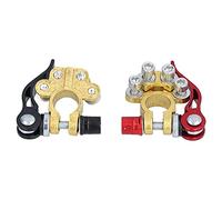 Acouto 13Pcs Battery Terminal Arrow Storage Case 4 Way Positive Negative Connector Clamp Set Kit the Connection Largely Cable Quick Has Each This Clamp Terminals Connector Will Battery