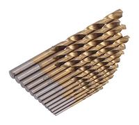 Acouto 13Pcs Twist Drill Bits Fast Change HSS for Wood Metal Cutting 1.5?6.5mm Shank with CaseBlack GOOD HSS Made with to SPEED GOOD Materials Fully Drill AND Are Twist BitsTwist (Gold)
