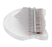 Acouto 17?Key Kalimba Thumb Keyboard Instrument with Bag and Tuning Hammer Musical Instrument GiftTransparent KalimbaThumb Piano17?Key Kalimba17? Kalimba ThumbThumb KalimbaKeyboard (Transparent)