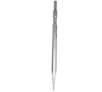 Acouto 17x400mm Hex Tip Chisel Concrete Metal Tile Chisel Tool Carbide Cemented Cement Wall Stone Ot ChiselTip ChiselHex ChiselChisel BitChisel Tool