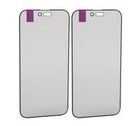 Acouto 2 Pcs Screen Glass for 15 Pro Maximum Front Outer Lens Glass Screen Replacement with OCA Adhesive and Repair Kit Replacement The Kit] in for 15 Pro