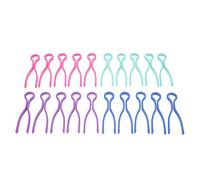 Acouto 20 Bobbin Threads Clips Plastic Lightweight Sewing Accessories Organizer with Spool Holders for Neat Thread Storage