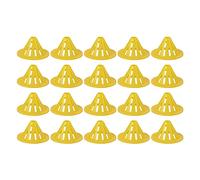Acouto 20 Pcs Beehive One Way Entrance Gate Plastic Beehive Cone for Beekeeping, Made of Plastic with Ventilation Hole Design, Reusable and Durable, Easy to Wash