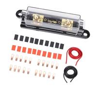 Acouto 20ft /0AWG Wire High Performance Copper Clad Aluminium Power Cable with 250A Box 20ft for Car RV Trailer the 1/0AWG Outstandi / Wire1/ Cable1/ Ground Cable1/