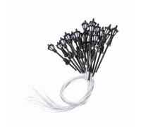 Acouto 20pcs White Model Street Lights Layout Lamppost Railway Garden Playground Scenery Led Lamp Lighting 1:150 Scale 65mm Light Your Layout Great Model A Scenery with (warm white & scale 3)