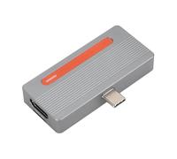 Acouto 2230 NVMe M.2 SSD Enclosure Type C Plug In PD100W 10Gbps USB3.2 Gen2 State Drive Enclosure for Phone 15 Pro Transmission USB With Theoreti SSD