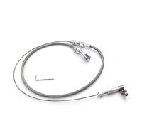 Acouto 24inch Throttle Cable Kits Can Be to Fit Any Application 24inch Throttle Cable Kits24" Hi-Tech CableBraided Stainless Steel KitThrottle KitBraided