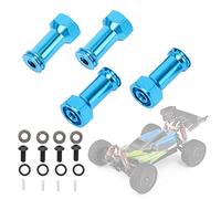 Acouto 24mm Extension A Wheel Hex Hub for Wltoys 1/14 14400 RC Car Upgraded AccessoriesBlue S1266B Wheel Hex HubExtension AdapterWheel Extension AdapterRC Car AdapterRC (Blue S1266B)