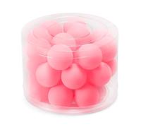Acouto 24pcs 40mm Table Tennis Balls Pong Balls Amateur Advanced Training Practice Bounce Excellent Diameter Suitable Training 24pcs for a 40mm Table (Pink)