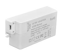 Acouto 24V 1A LED Transformer, Water Proof Design, Suitable for Various LED Lights, DIY Lamps, AC100-240V, for Household Power Supplies