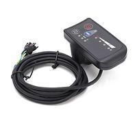 Acouto 24V Electric Bike Control Panel LED Power Display 810 Instrument LCD for Electric Bike Motor Speed Control Display That It Fully in Weather You of Mind LED