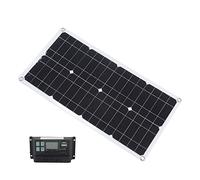 Acouto 250W Monocrystalline Solar Panel Kit with 10A Controller for RV, Car, Boat Battery Ch 200w Solar Panel Kit 24v Ar Battery Maintainer