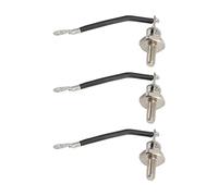 Acouto 25A ZX25 12 Generator Diode, Iron Material, 3Pcs Rectifier for Generator, Easy to Install and Compatible with ZX25 12 Model (Negative Black Line)